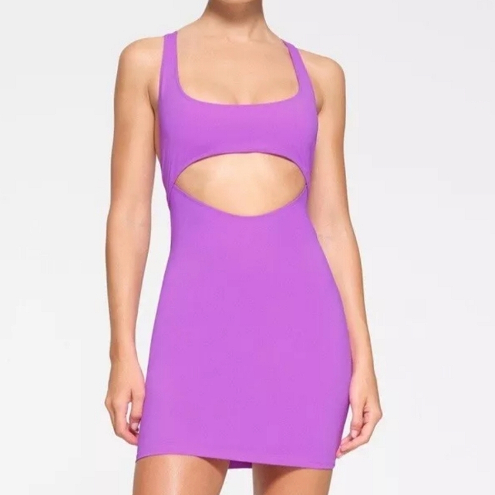 SKIMS Swim Cut Out Tank Dress
